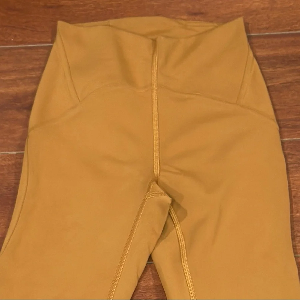 lululemon athletica Mustard Yellow High-Rise Leggings - Picture 4 of 8